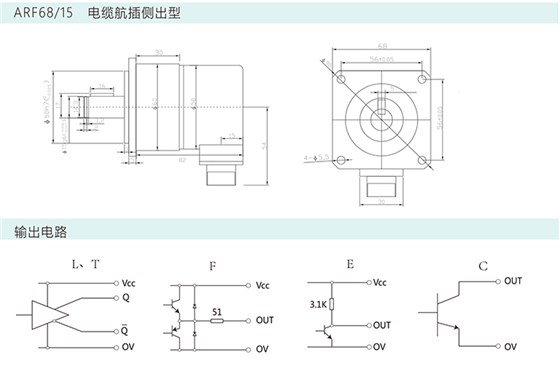 增量编码器AF68/ARF68/15