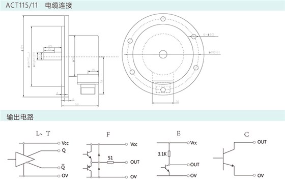 增量编码器ACT70/115/11